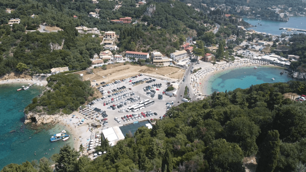 parking paleokastritsa